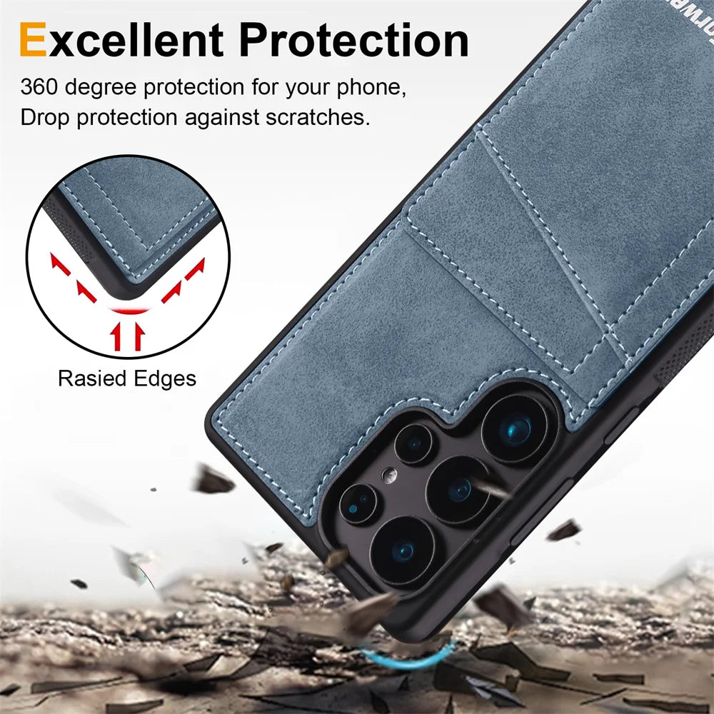 Luxury Case For Samsung Galaxy S25 S26 Ultra Case Cover For Samsung Galaxy S24 S23 S22 Plus Phone Case S21 S20 FE S25 Edge Cover