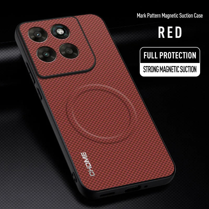 EUCAGR For Motorola Moto G77 Car Magnetic Holder Phone Case For Motorola Moto G77 Shockproof Silicone Full Protective Back Cover