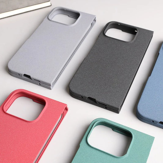 Slim Sandstone Hard Shell Back Cover Case For Google Pixel 10 Fold 9 Pro Fold Pixle Fold Anti Fingerprint Matte case