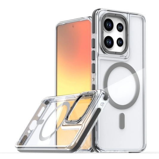 Luxury Shockproof Magnetic Transparent Case for Motorola Moto Edge 60 50 Fusion 50 Pro G86 G56 G15 G05 G55 G24 5G Magsafe Cover