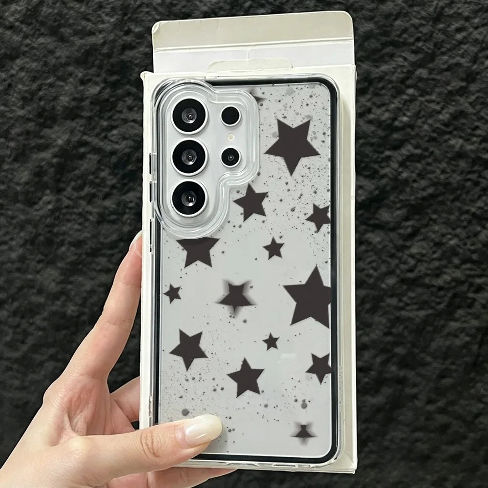 Cute Polka Dot Phone Case For Samsung A56 5g A57 S26 Ultra A55 A35 A34 A25 A07 A16 A37 A17 A53 A06 A05 S23 S24 S25 Glossy Cover