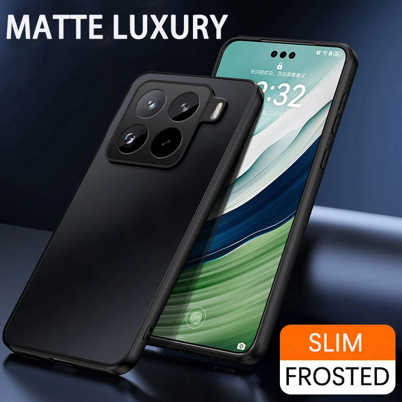 Hard Acrylic AG Matte Back Cover For Motorola Moto Edge 40 50 60 60S 70 Neo Fusion Ultra Protective Business Phone Case