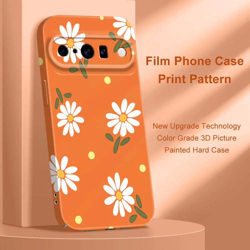Wandering Daisies Phone Case For Google Pixel 10 9 9A 8 8A 7 7A Pro XL 5G Film Hard Cover