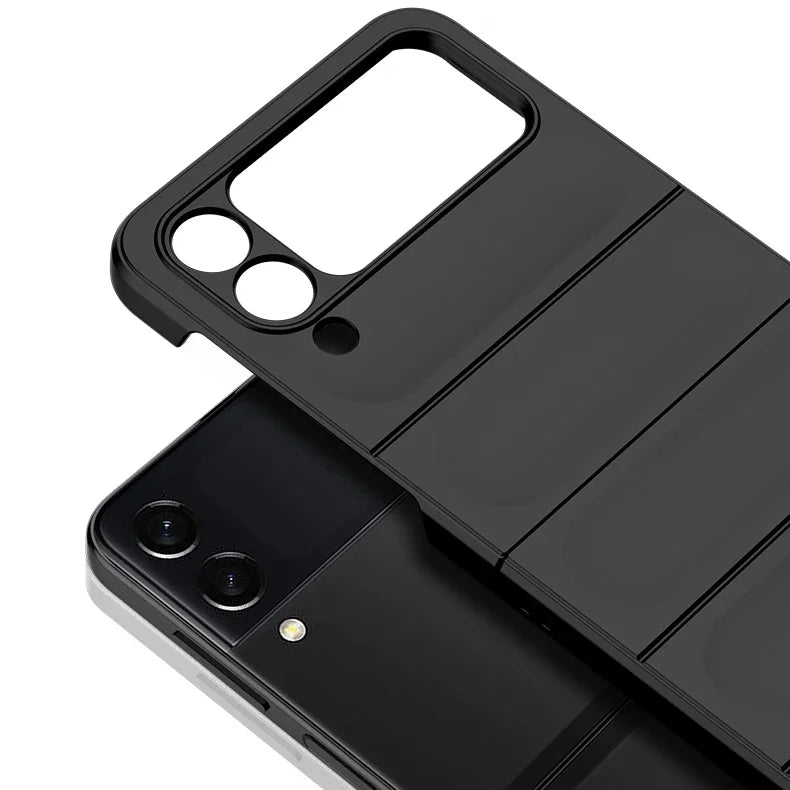 Skin Feel Hard Case for Samsung Galaxy Z Flip 3 4 5 6 5G Flip6 Flip4 Flip5 Shockproof Plain Protection Matte Anti-Scratch Cover