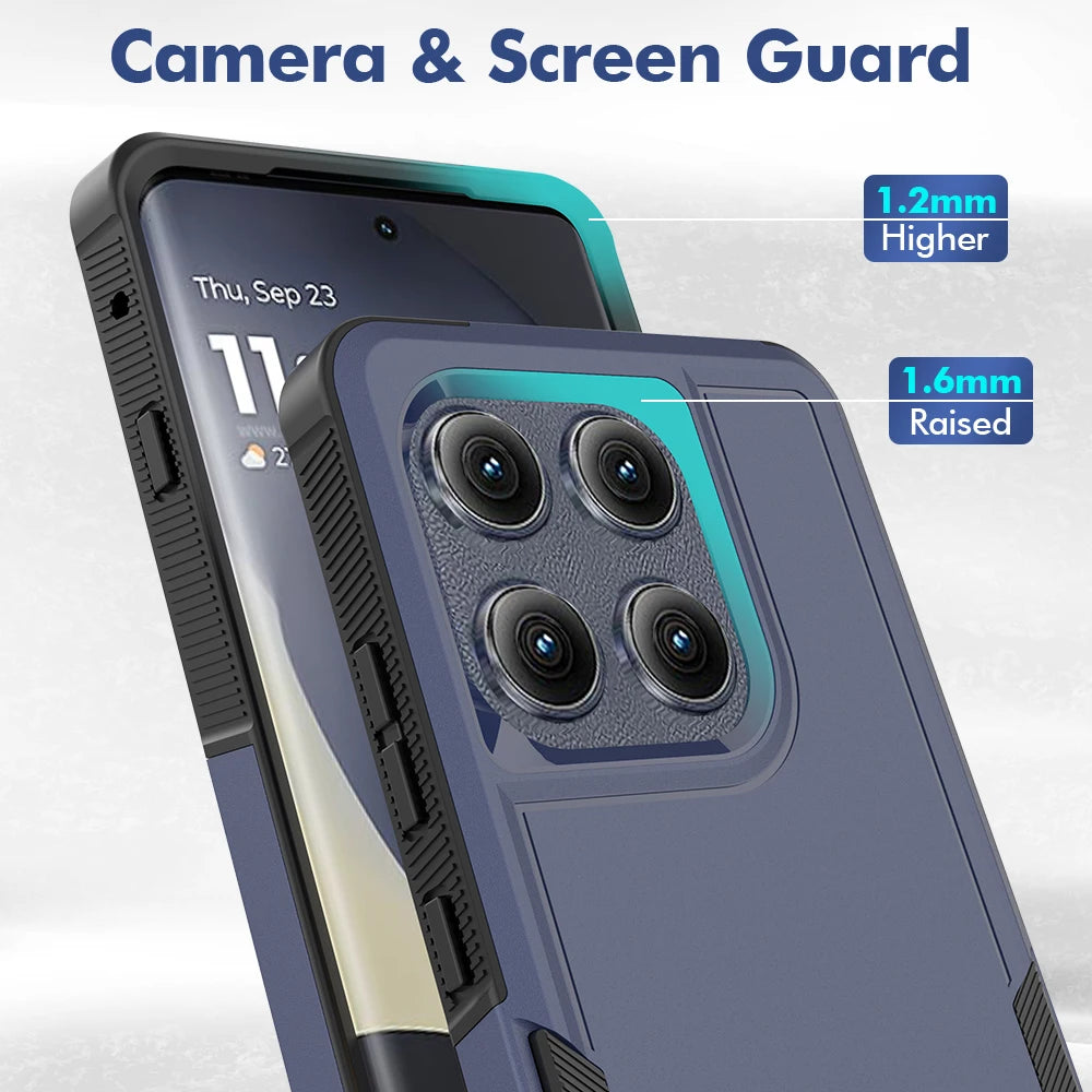 Armor Shockproof Phone Case For Motorola Moto G Power Stylus 5G Edge 2025 2024 2023 GPure GPlay Edge 40Neo G84 G54 G14 Razr 50