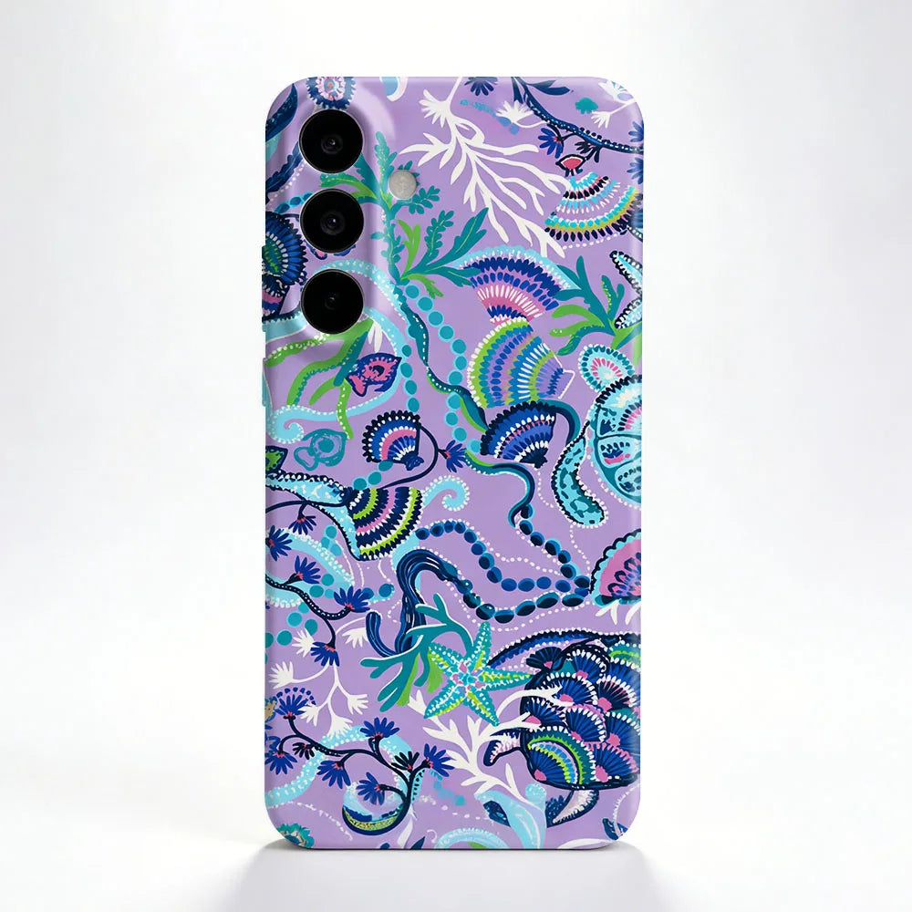 Ocean Animals Case For Samsung A55 54 53 52 71 73 12 13 14 15 16 17 23 25 26 32 34 35 36 Hard PC Phone Cover Capa Coque