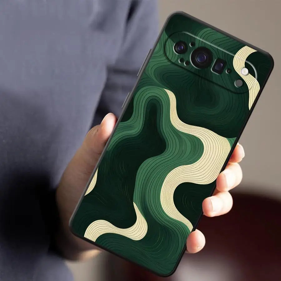 Artistic Texture Case for Google Pixel 10A 9a 8a 7a 6a 6 7 8 Pro 10 9 Pro XL Funda Phone Cover