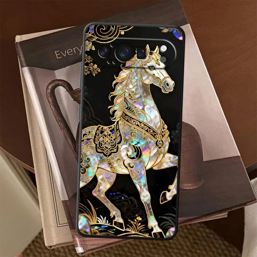 Lucky Horse Funda Phone Cover Case for Google Pixel 10A 6 7 8 Pro 8a 10 9 Pro XL 6a 9a 7a