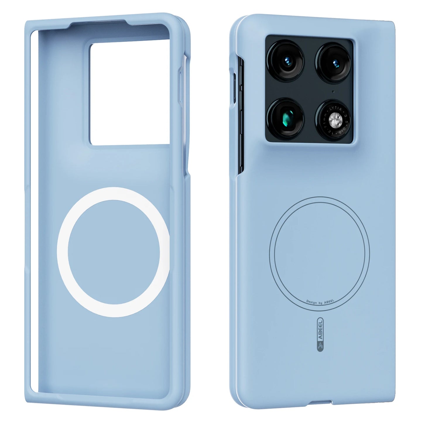Silicone Phone Case for Motorola Razr Fold MOTO Razr Fold Magnetic Wireless Charging for MagSafe Built in Flocking Protect Cover