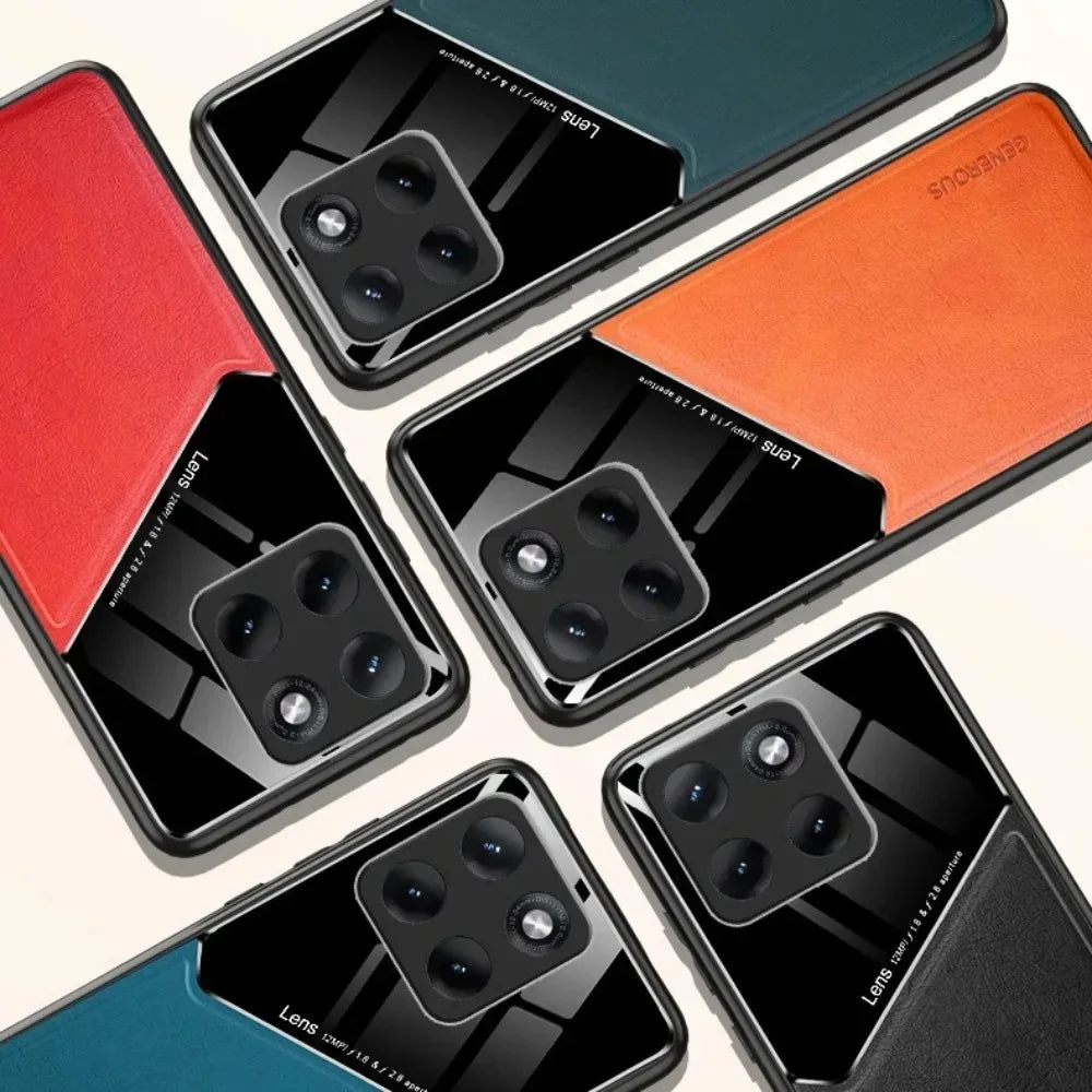 Luxury Busienss PU Leather Magnetic Phone Case For Motorola Moto Edge 70 Fusion Plus 60 Pro X70 Air Anti-drop Protect Back Cover