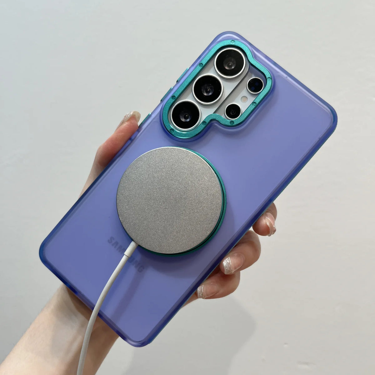 New for Magsafe 360°Rotatable Ring Stand Case for Samsung Galaxy S26 S25 S23 Ultra Plus S24FE S22Ultra Colorful Shockproof Cover
