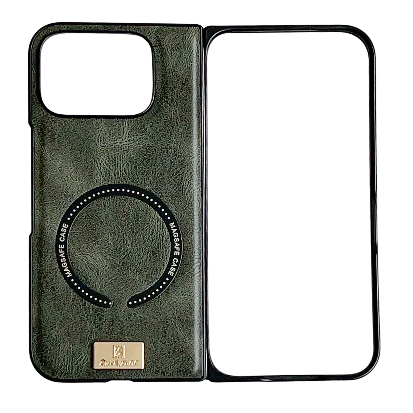 Luxury Leather Folding Case For Google Pixel 10 Pro Fold Case For Magsafe Magnetic Charge Matte Shockproof Protection Cover