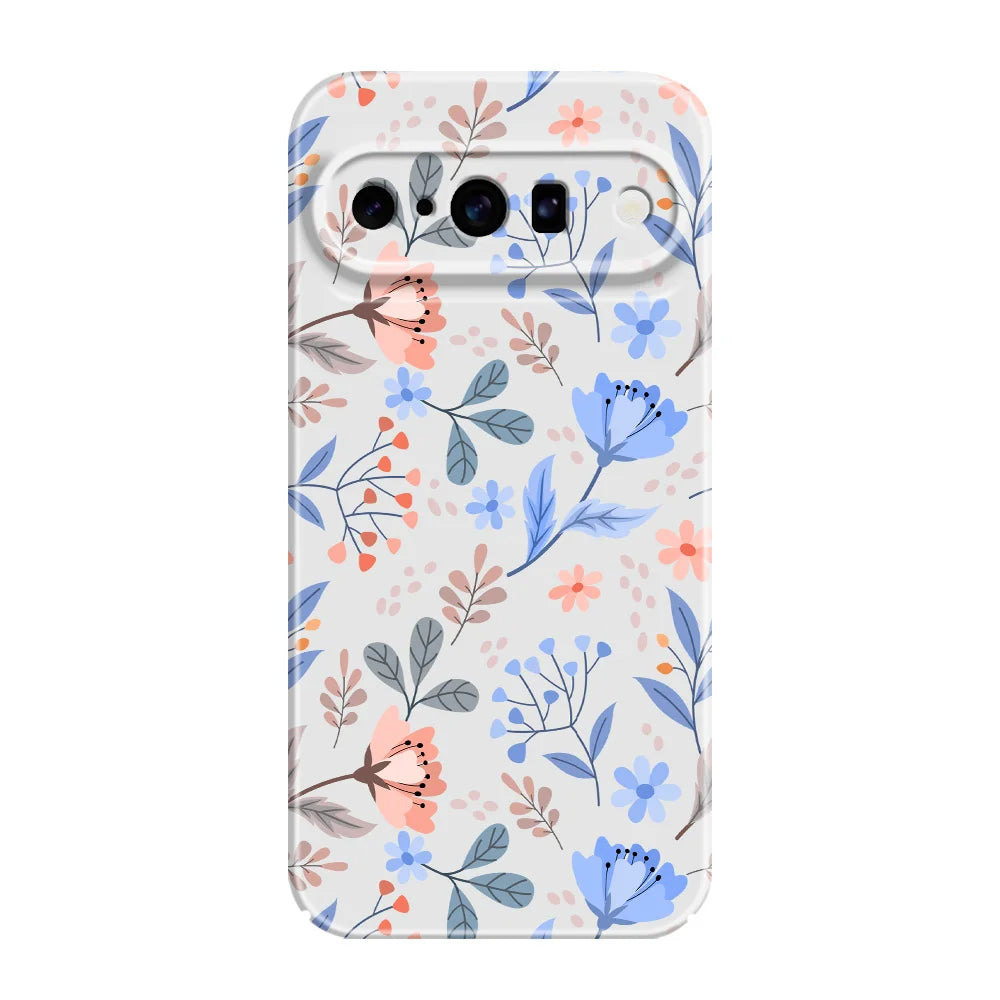 Warm Flowers Phone Case For Google Pixel 10 9 9A 8 8A 7 7A Pro XL 5G Film Hard Cover