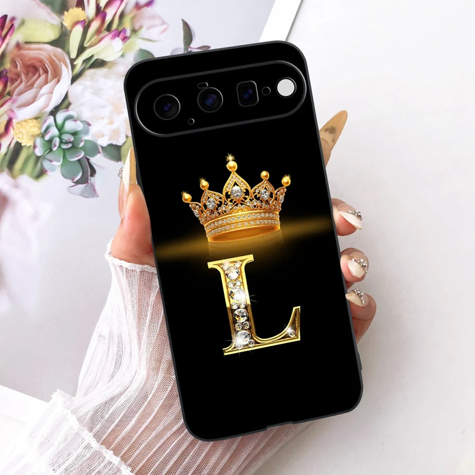 For Google Pixel 11 Pro Case New Luxury Letters Cover Shockproof Soft TPU Phone Case For Google Pixel 11 Pixel11 Pro Fundas Bags
