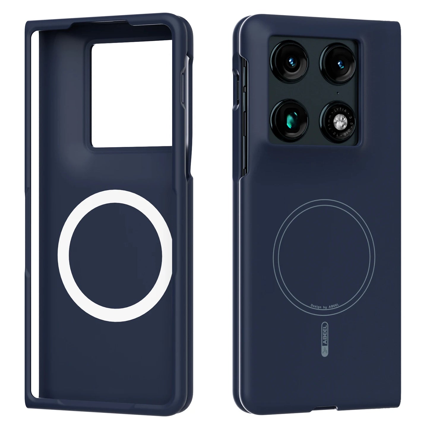 Silicone Phone Case for Motorola Razr Fold MOTO Razr Fold Magnetic Wireless Charging for MagSafe Built in Flocking Protect Cover
