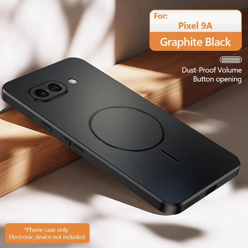 Luxury AG Slim Matte Magnetic for Magsafe Case For Google Pixel 10 9 8 7 Pro XL 9A 8A 10A Non-slip Wireless Charging Hard Cover