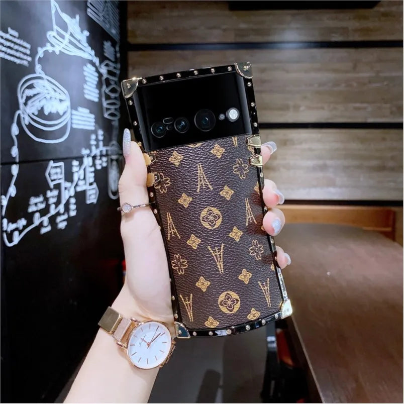 Luxury Phone Case for Google Pixel 7 8 Pro 6 5G Gogle Pixle 7a 6a 7pro Pixel6 Pixle7 Pixle8 Pro Shockproof Women Leather Cover