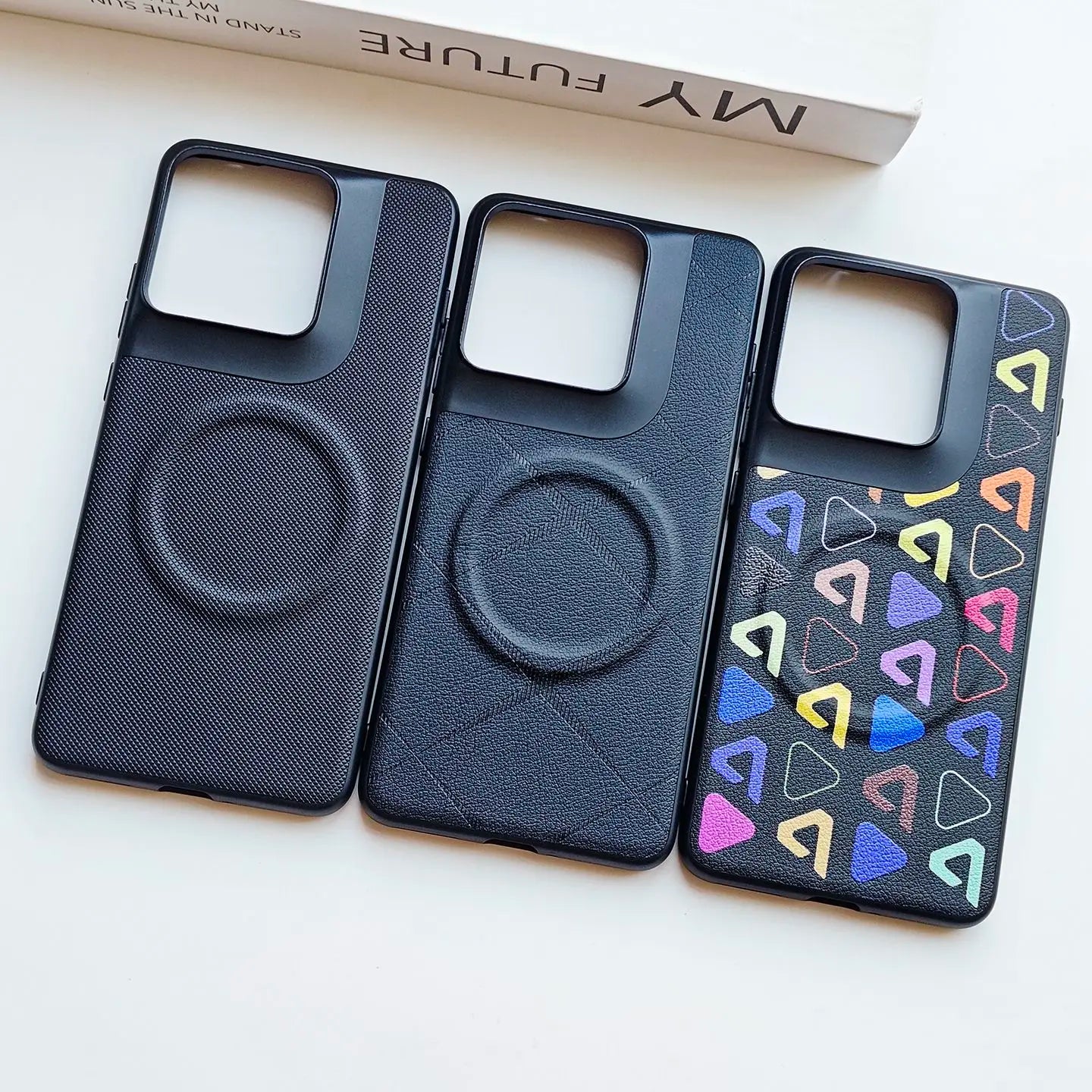 For Motorola Signature MOTO X70 Air Pro Case Stylish Printed Magnetic PU Skin-friendly Leather Cover For Motorola Edge70 Funda