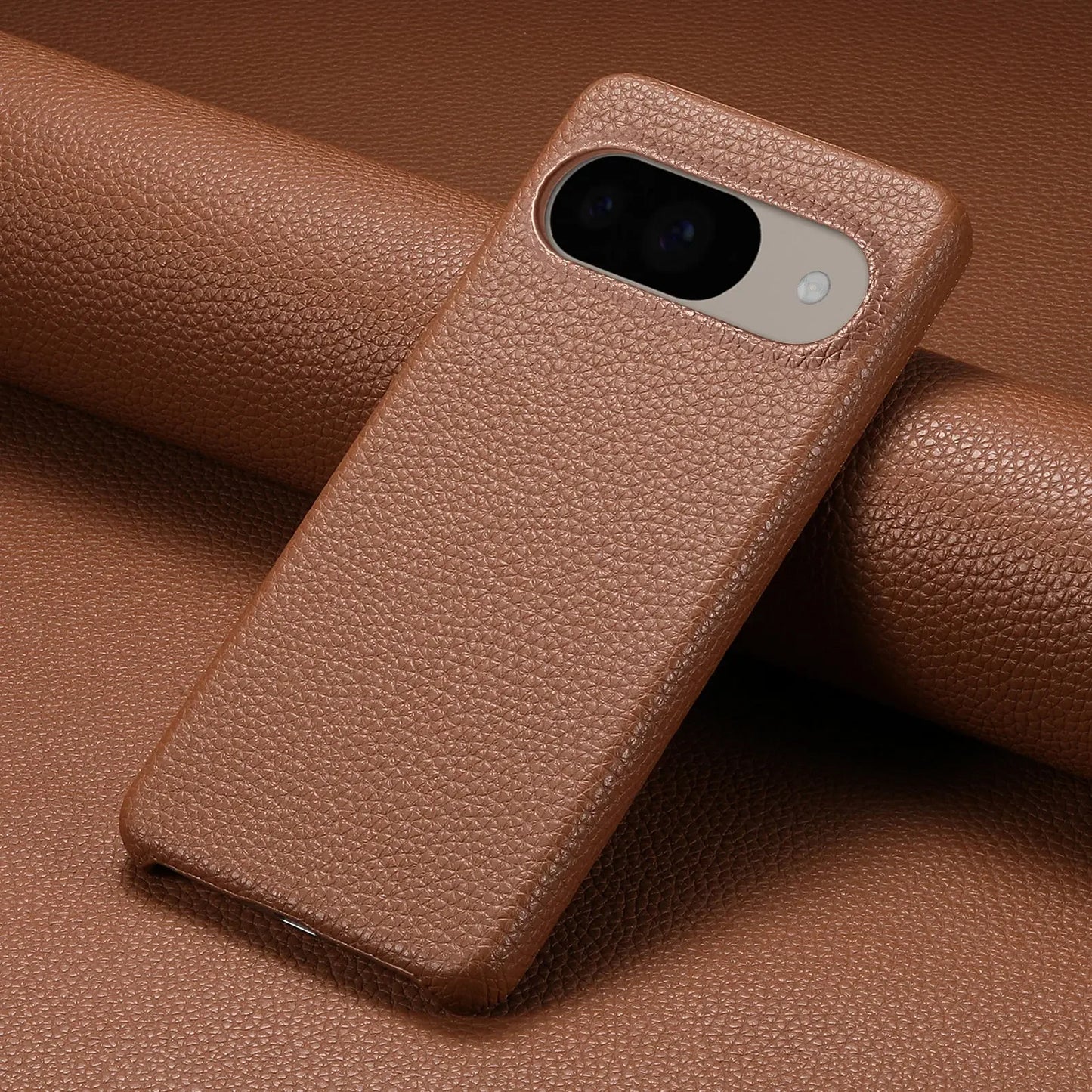 Please Select A Model To Purchase For Google Pixel 10 Pro XL 9A 8 Pro Business Litchi Pattern Leather Skin Friendly Case