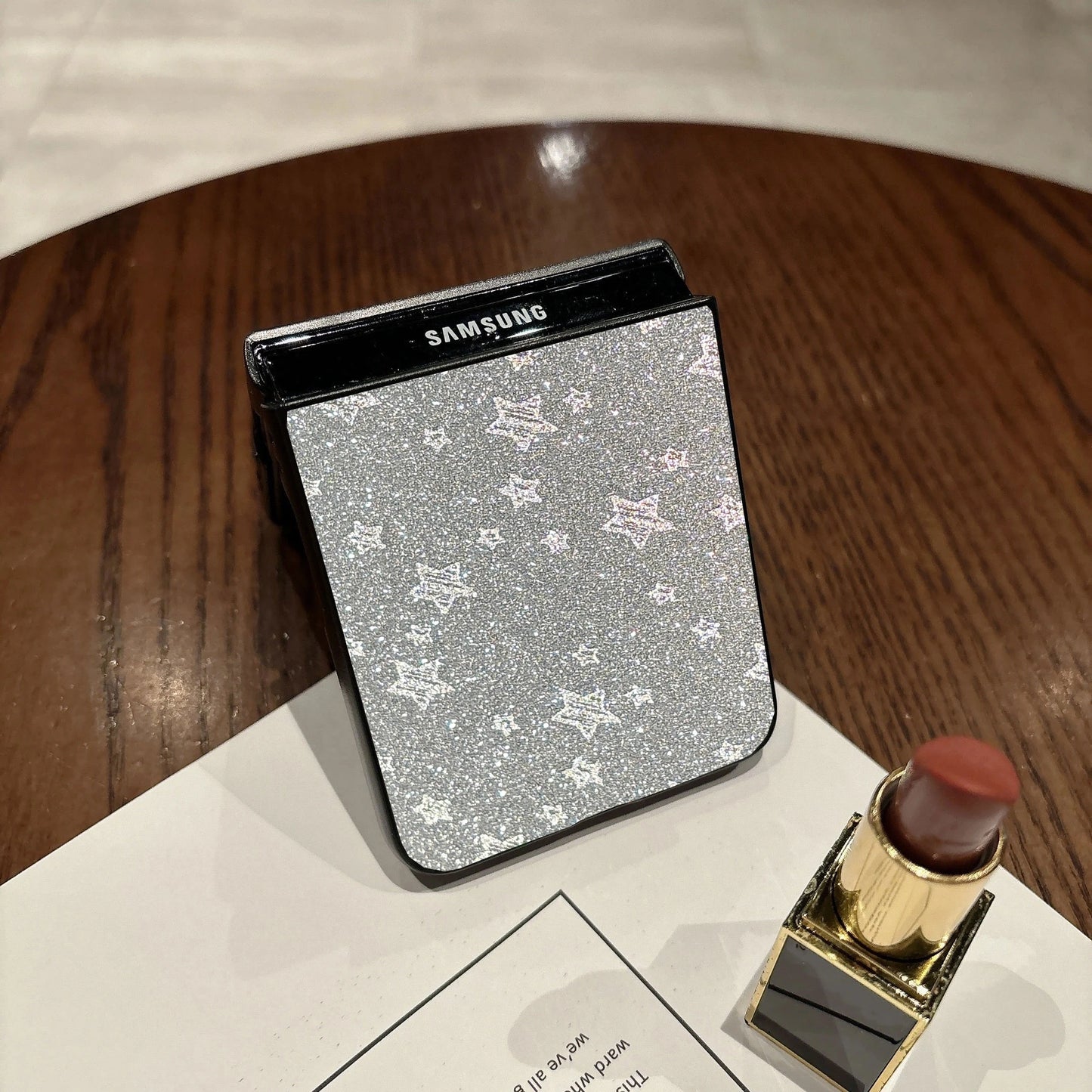 Luxury Twinkle twinkle Stars Phone Case For Motorola Razr 50 60 Ultra 2024 2025，+ 2024 + 2025 Matte Shockproof Hard Cover