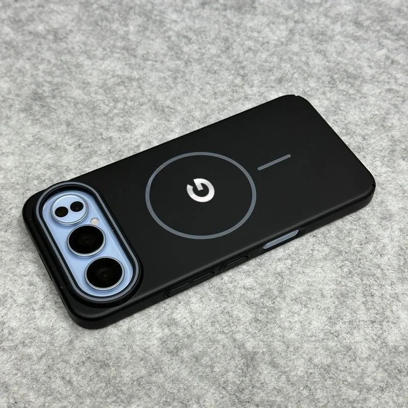 Fashion Simple Matte Sle For Magsafe Wireless Charging Case For Google Pixel 9A 8A 7A 6A Silky Touch Ultra‑Thin Shockproof Cover