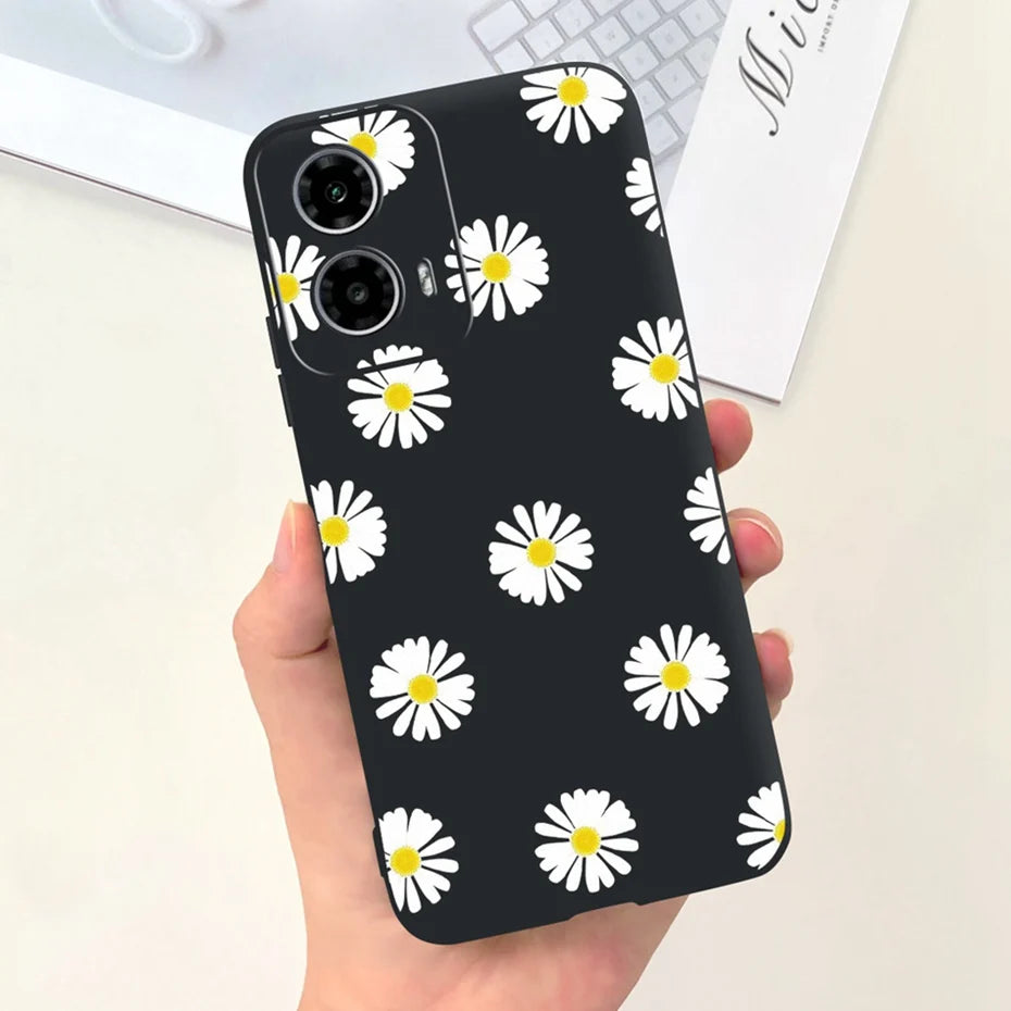 Cute Pattern Phone Case For Motorola Moto G24 G34 4G 5G Soft Silicon Protective Cover For MOTO G24 G34 Bumper