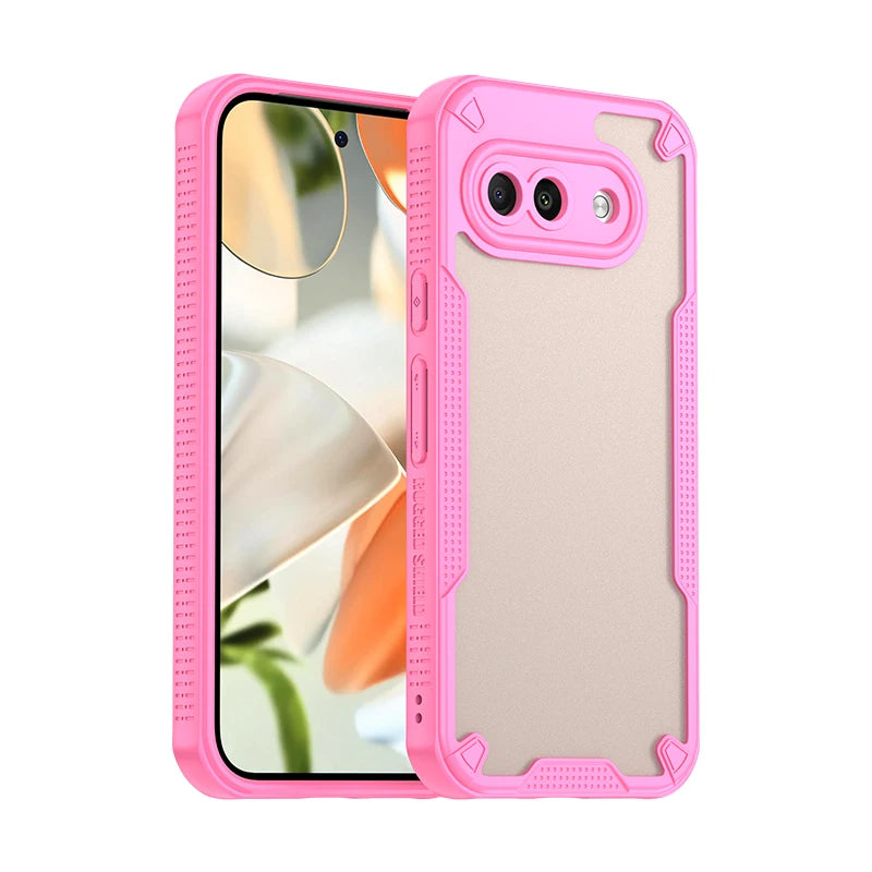 New Armor Bumper Phone Case For Google Pixel 9A Case Silicone Hard Shockproof Cover Capa