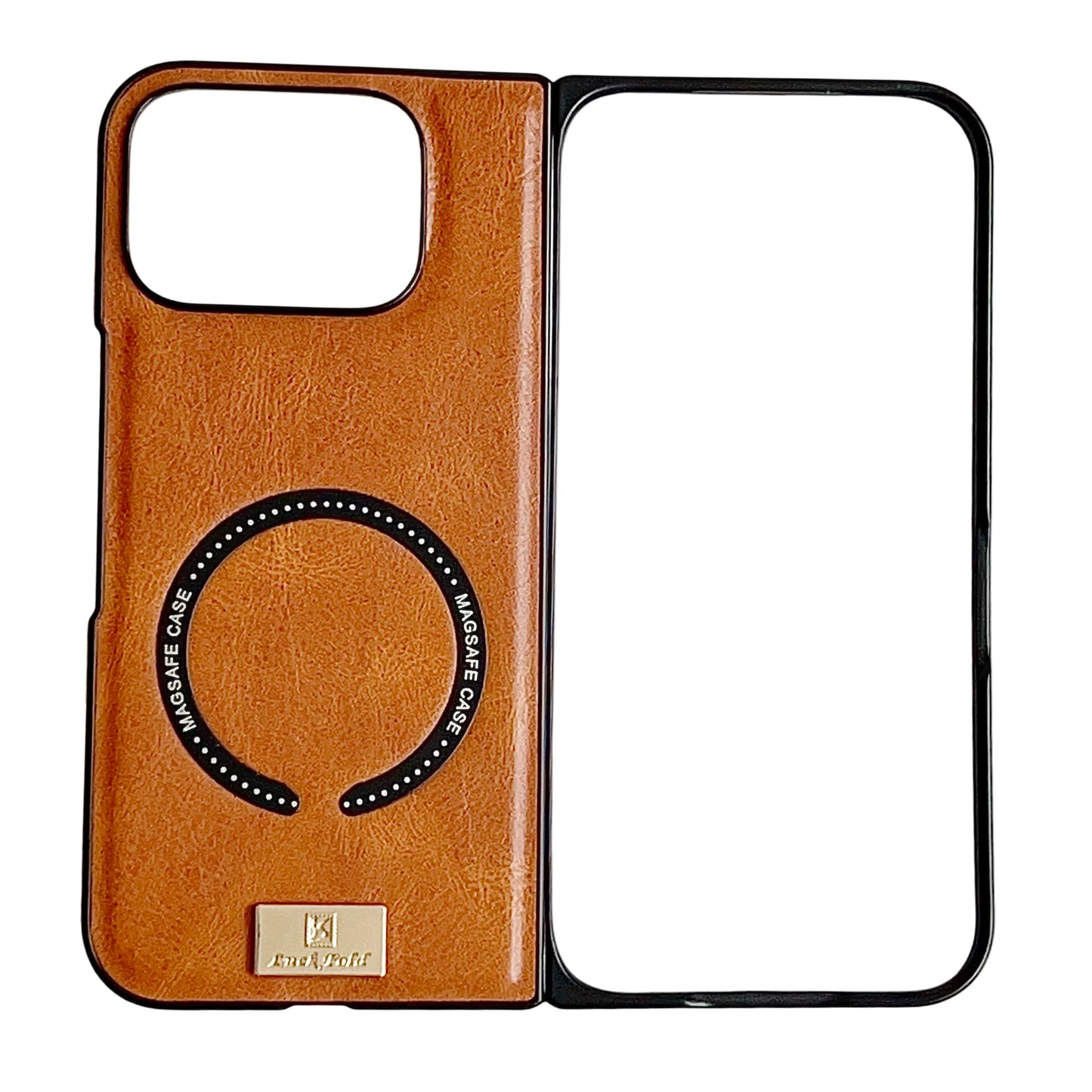 Luxury Leather Folding Case For Google Pixel 10 Pro Fold Case For Magsafe Magnetic Charge Matte Shockproof Protection Cover