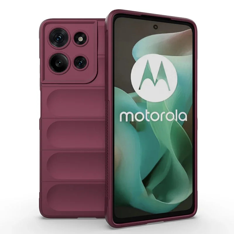 Skin Feeling Flexible Silicone Case for Motorola Moto G57 Power G06 G56 G86 Protective Cover Shockproof Shell Fundas Capa
