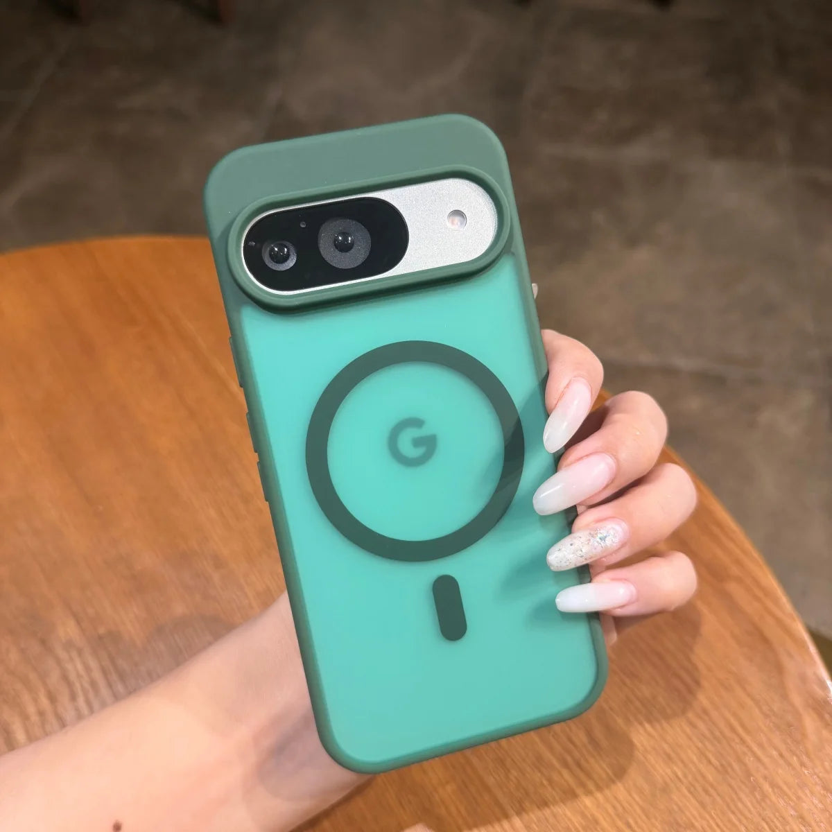 Matte Translucent For Magsafe Magnetic Solid Color Phone Case For Google Pixel 10 9 ProXL Wireless Charge Shockproof Armor Cover