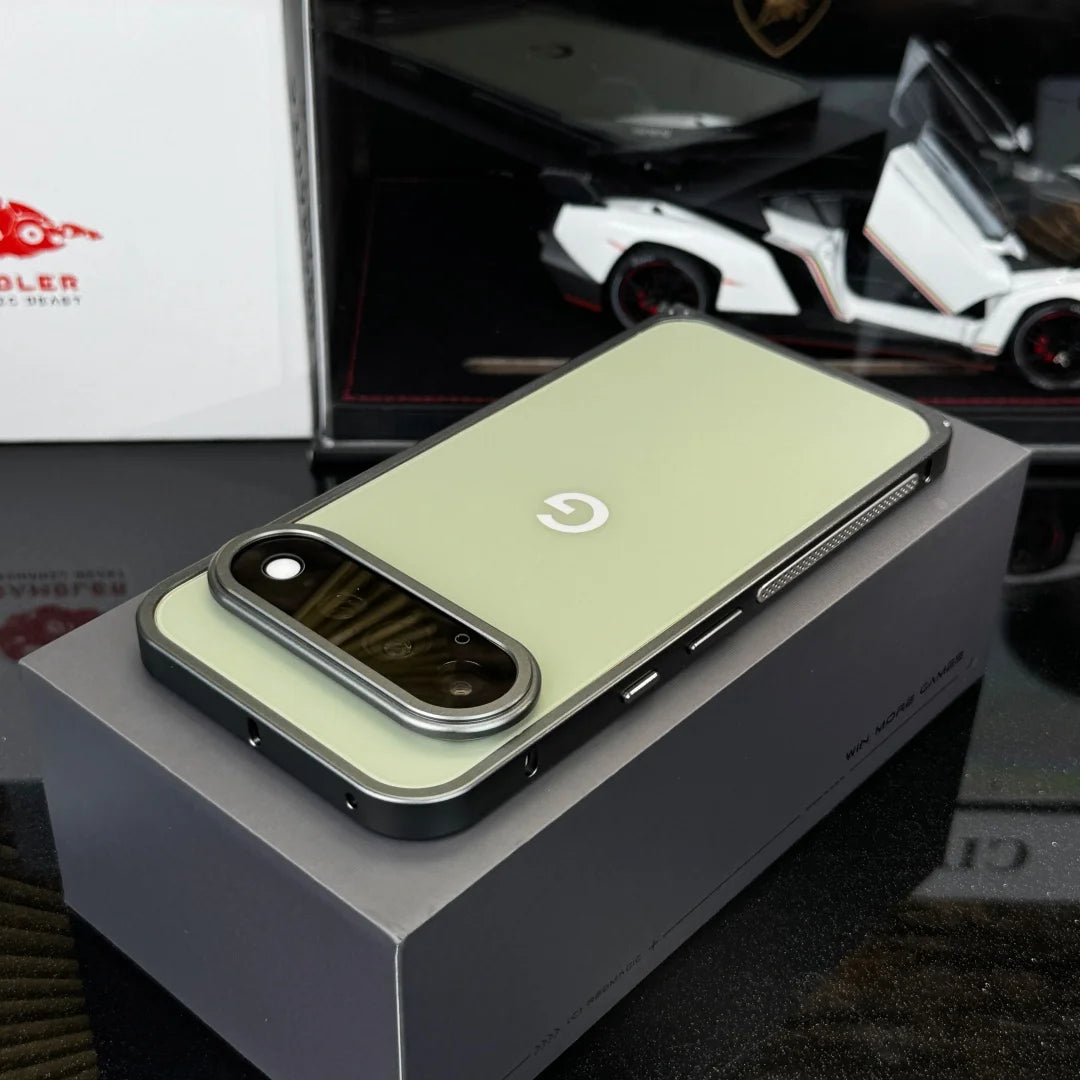 For Google Pixel 11 10 Pro XL 10a Case Aluminum Alloy Frame Seahorse Buckle Metal Lens Skin-Friendly Drop-Proof Cover