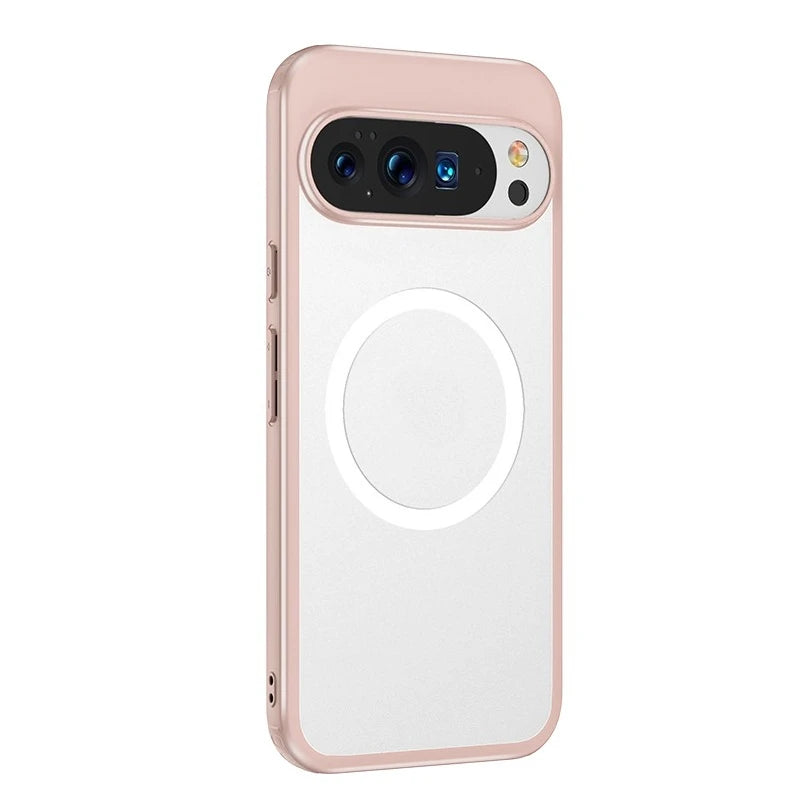 Magnetic Frosted Transparent Phone Case for For Google Pixel 11 Pro XL 10 Shockproof For Magsafe Comfortable Grip Slim fit Cover