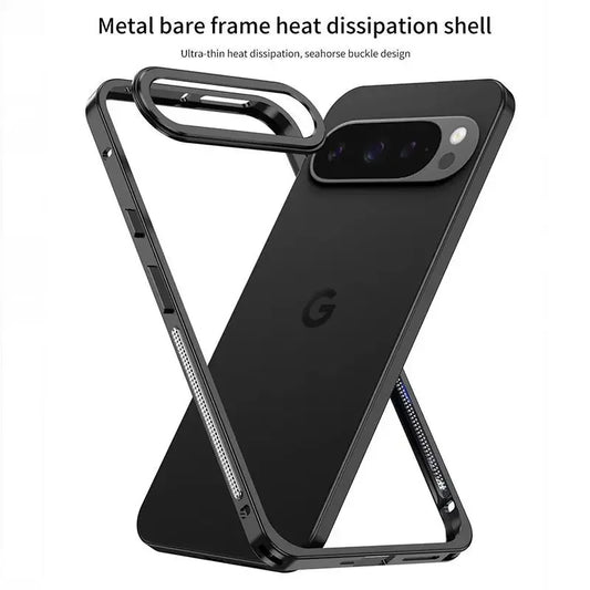 For Google Pixel 10 Pro XL Metal Frame Shockproof Cover Bumper For Pixel10Pro XL Detachable Metal Camera Protect Ultra-Thin Case