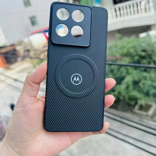 For Motorola Edge 70 X70 Air 60s 60 Pro Neo Fusion Case Luxury Checker Texture Magnetic Leather Cover Shockproof Bumper Funda