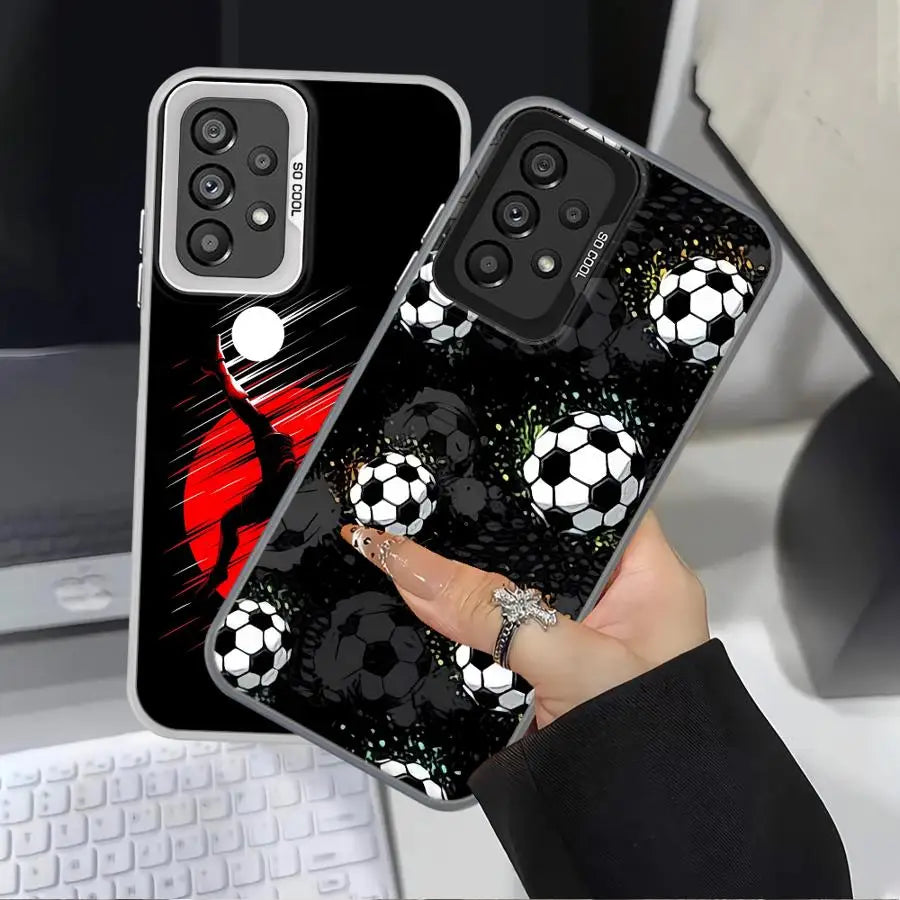 Cool Football Case for Samsung Galaxy A17 A20s A34 A31 A26 A35 A24 A25 A15 A16 A21s A23 A12 A13 A14 Phone Cover