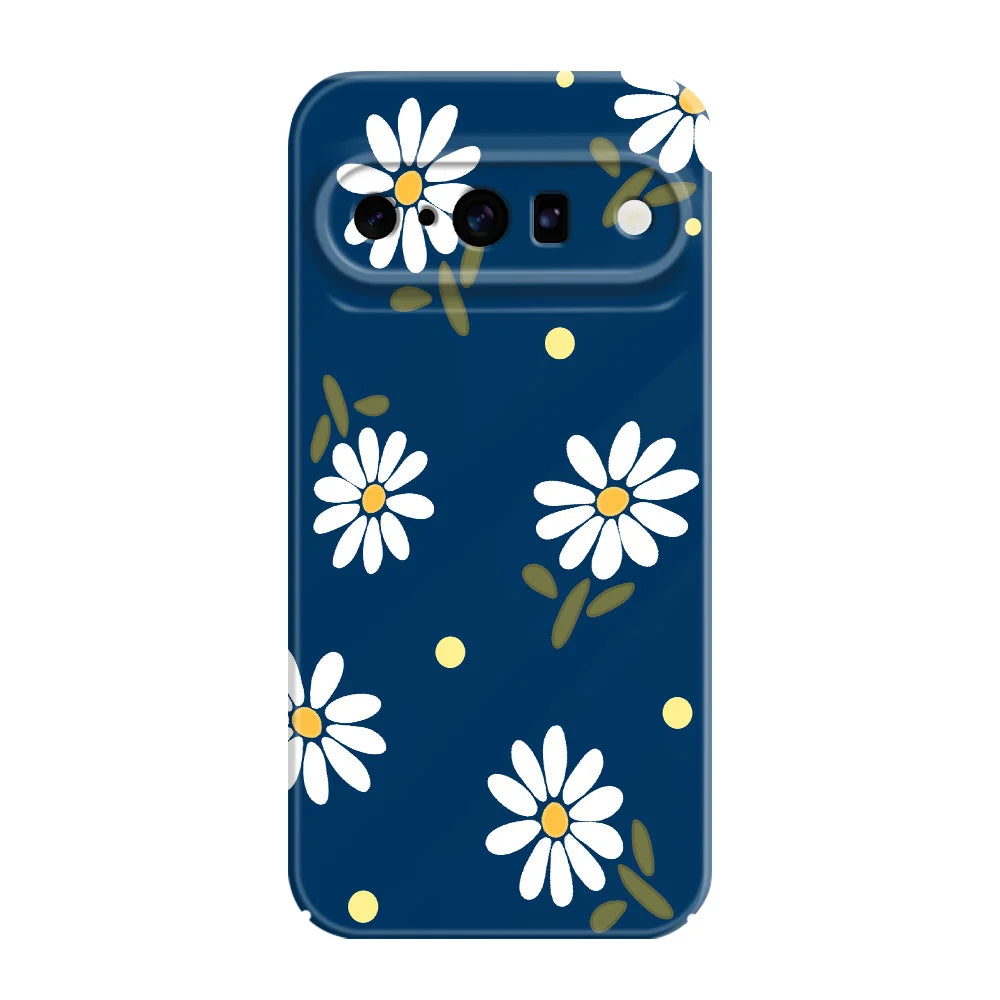 Wandering Daisies Phone Case For Google Pixel 10 9 9A 8 8A 7 7A Pro XL 5G Film Hard Cover