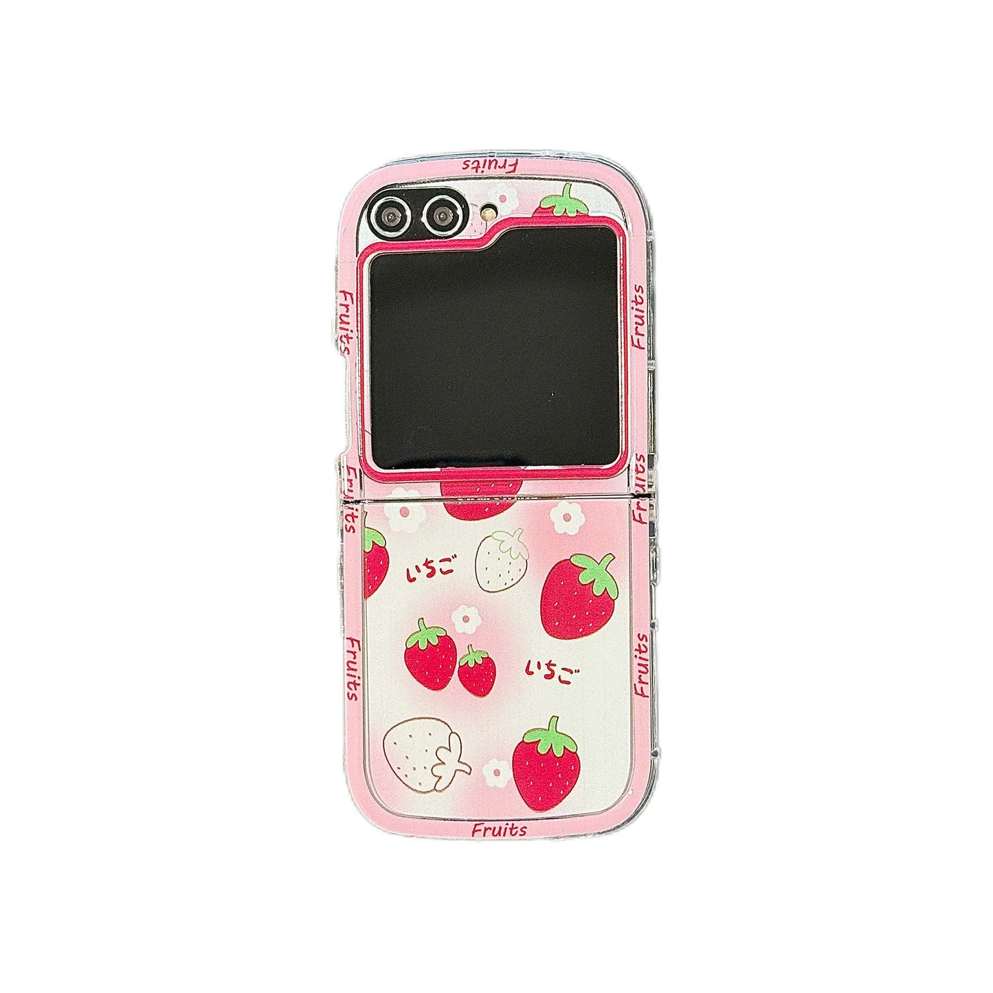Blueberries Strawberries for Samsung Galaxy Z Flip 7 6 5 4 Protective Back Cover for ZFlip5 ZFlip6 ZFlip7 Case Shell