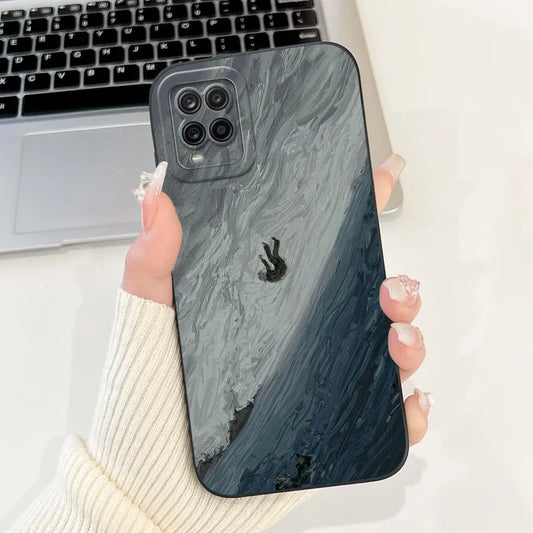 Case For Samsung Galaxy A22 M22 M32 4G Case SM-A225F SM-M225F SM-M325F Shockproof Cover Fashion Painted Soft Silicone Phone Capa