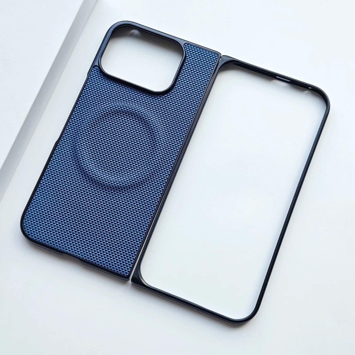 For Google Pixel 10 Pro Fold Case Hard Nylon Woven Texture Leather Magnetism Anti fall Cover For Pixel 10 Pro Fold Shell Bumper