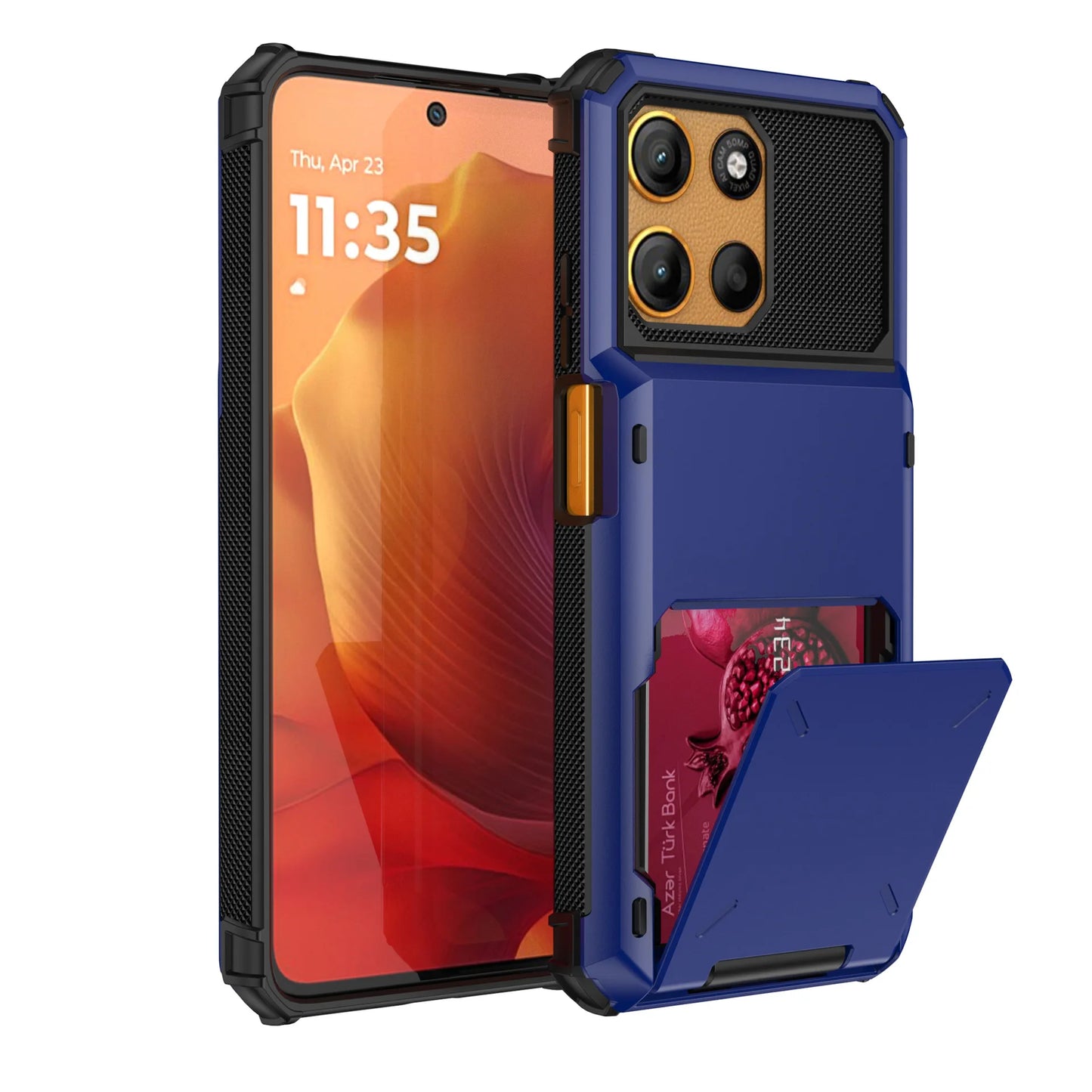 Enhanced Anti-Drop Case for Motorola Moto G 67/55/35/15 Power/Play/Stylus 5G 2026/25/24/23 Wallet Hidden Flip Slot Protect Cover