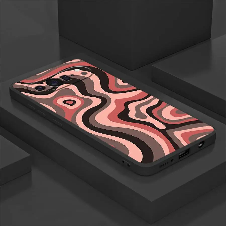 Artistic Texture Case for Google Pixel 10A 9a 8a 7a 6a 6 7 8 Pro 10 9 Pro XL Funda Phone Cover