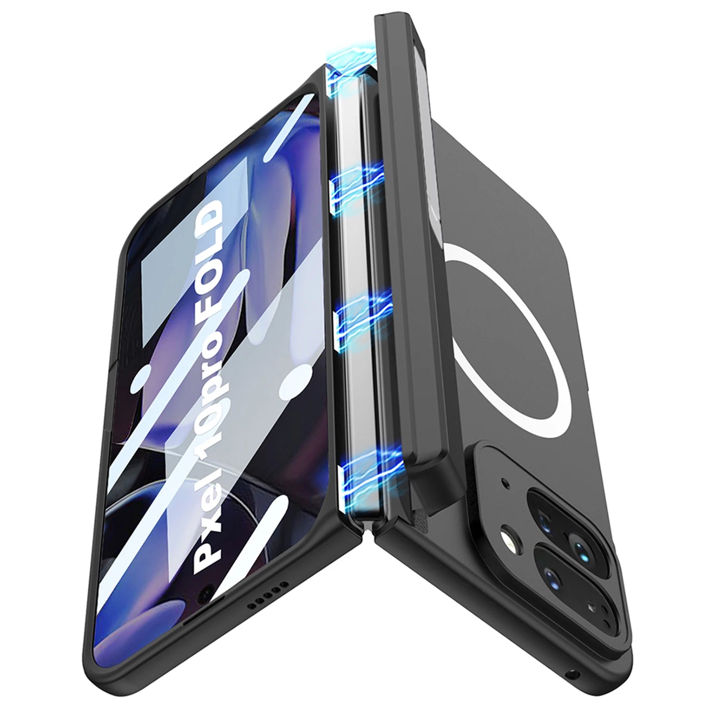 For Google Pixel 10 9 Pro Case Magnetic Hinge All-included Magsafe Wireless Charge Screen Glass Cover For Pixel 10 Pro Fold Case