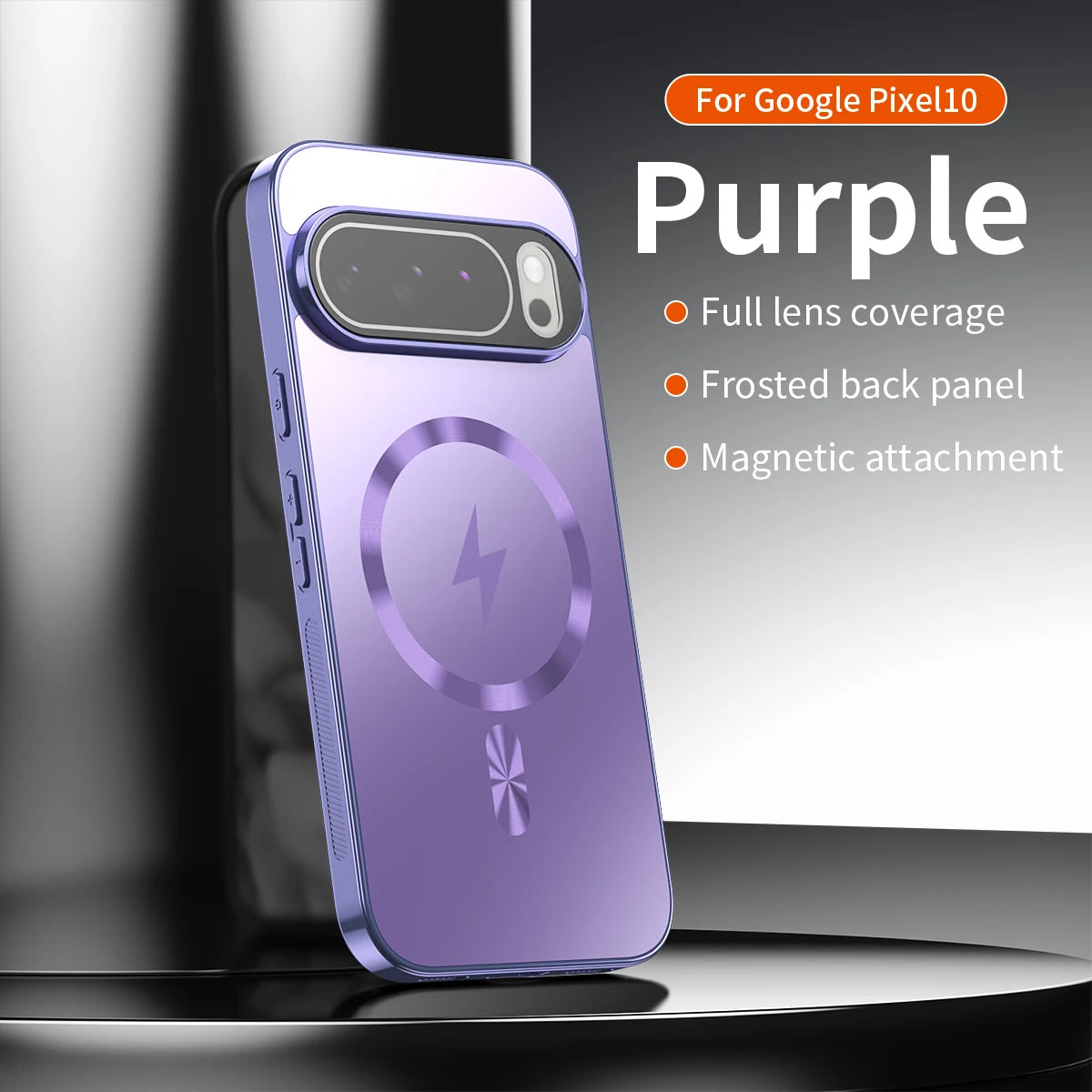 Luxury Flash Magnetic Plating Phone Case For For Google Pixel 10 9 Pro XL 8 7 6 Pro 9A 8A 7A 6A For Magsafe Matte Bumper Cover