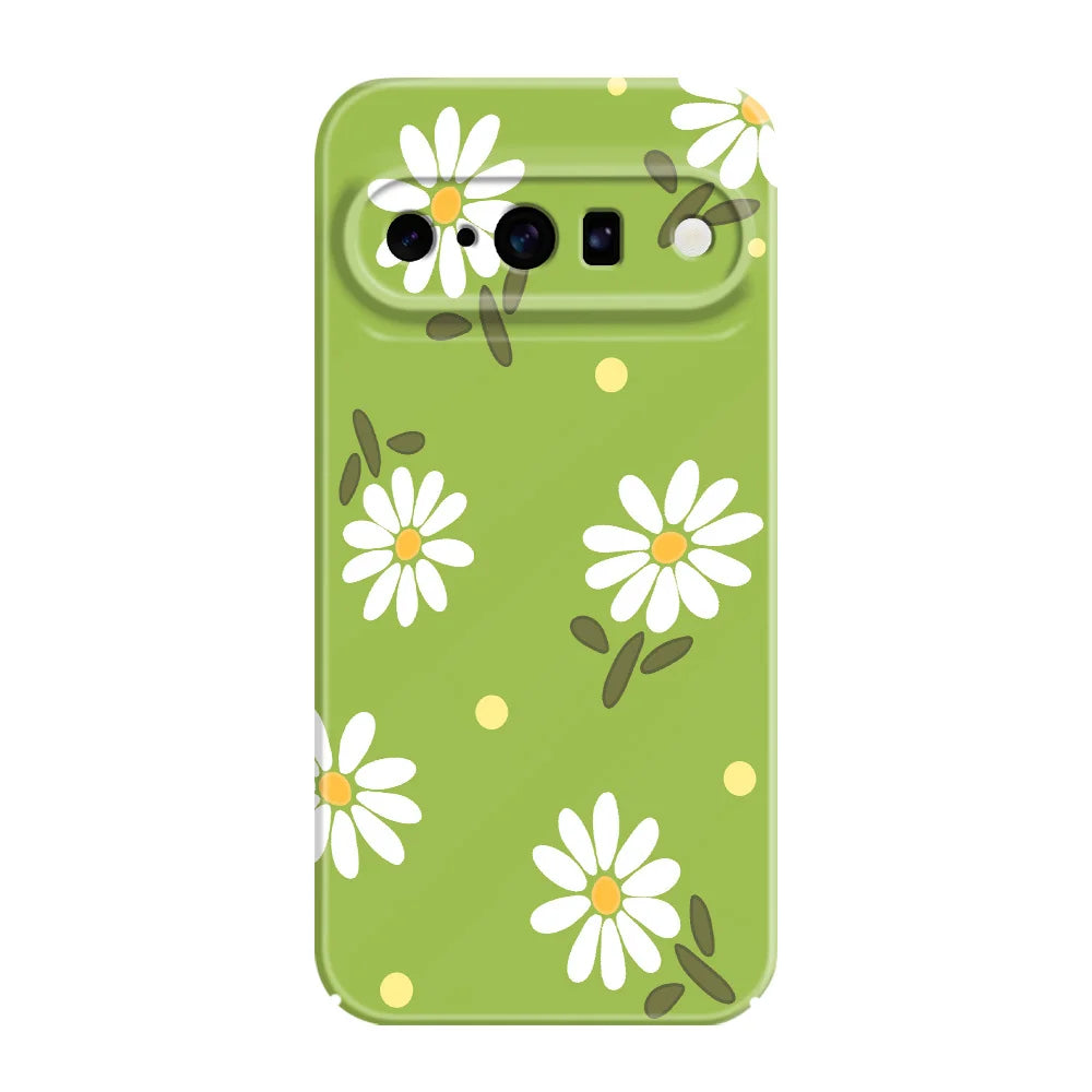 Wandering Daisies Phone Case For Google Pixel 10 9 9A 8 8A 7 7A Pro XL 5G Film Hard Cover