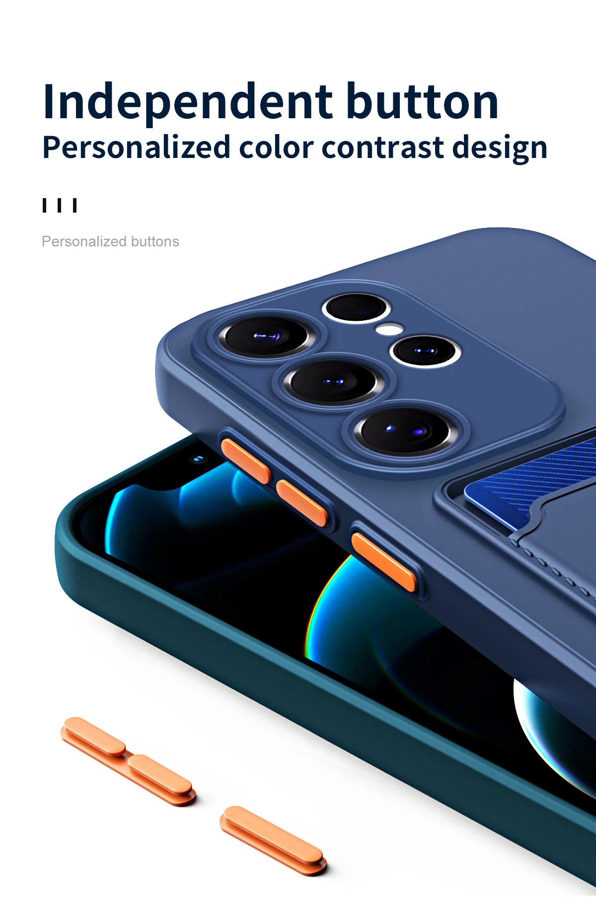 Liquid Silicone Case For Samsung Galaxy S25 S24 S23 S22 S21 S20 Ultra Plus FE Note 20 10 Ultra A16 A56 A26 A54 Card Holder Cover