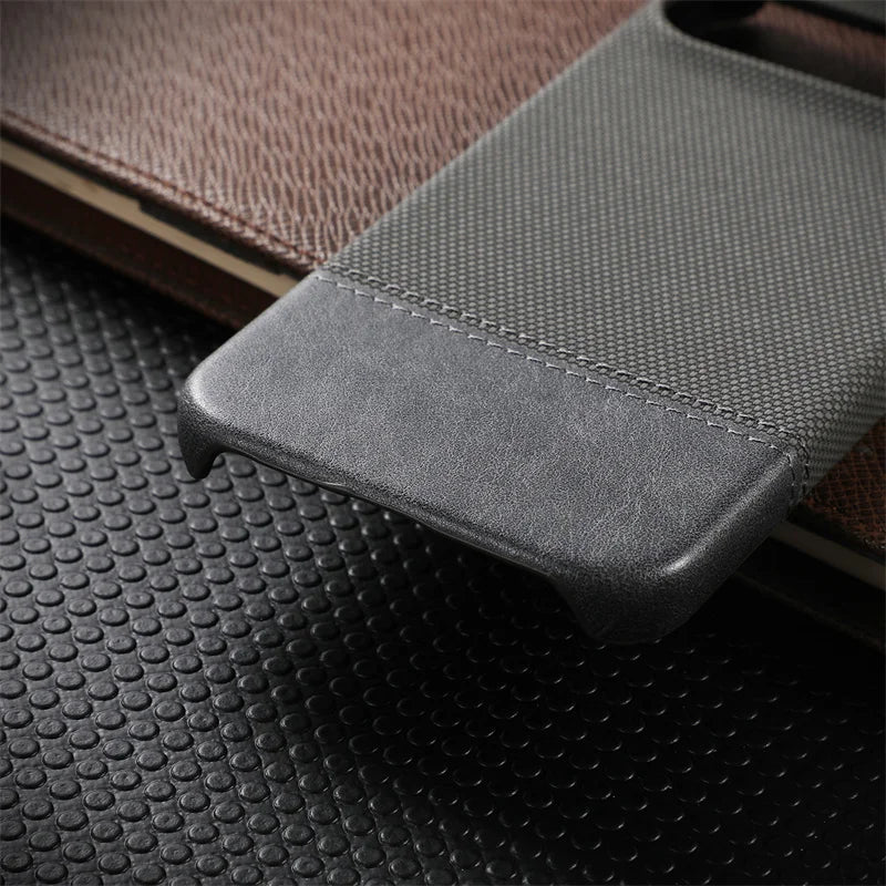 Luxury Matte Cotton Linen Soft Leather Phone Case For Google Pixel 8 9 Pro XL 8A Frameless Anti-Fingerprints PC Shockproof Cover
