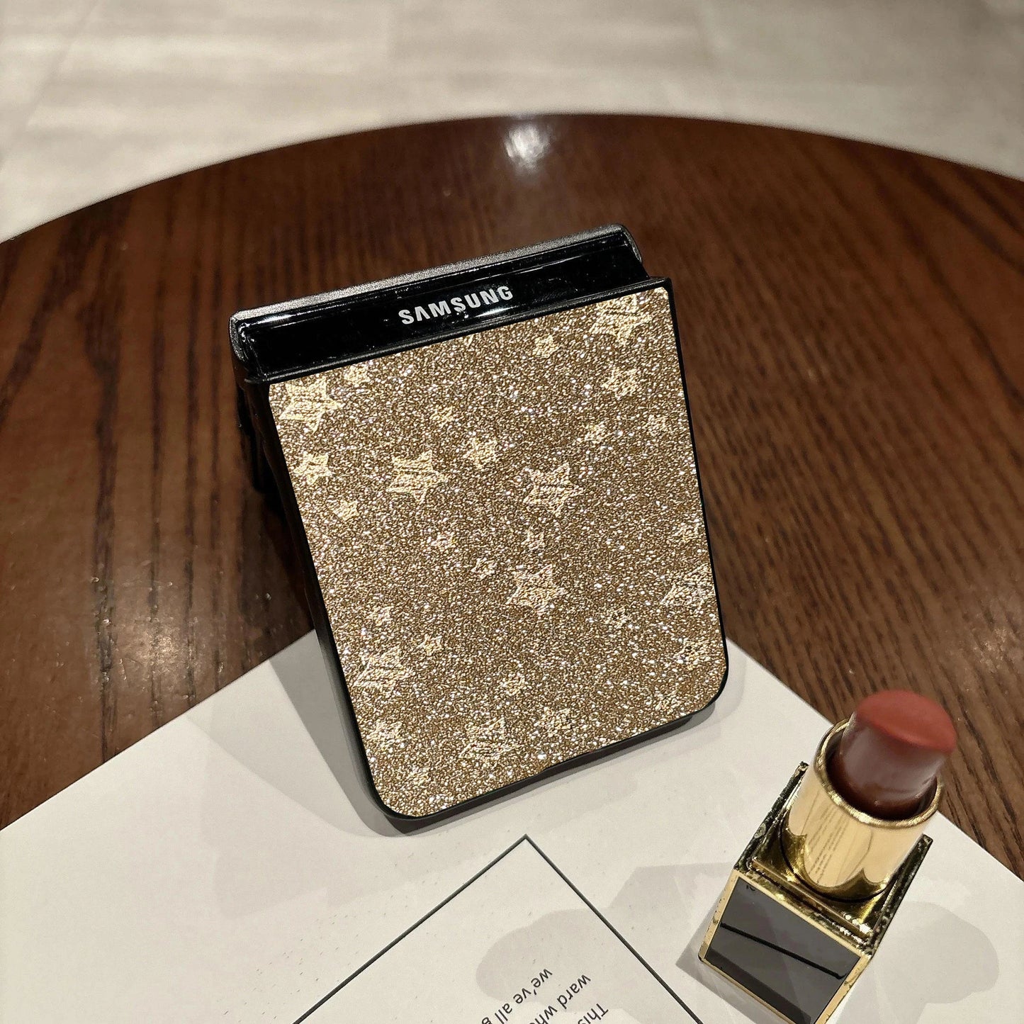 Luxury Twinkle twinkle Stars Phone Case For Motorola Razr 50 60 Ultra 2024 2025，+ 2024 + 2025 Matte Shockproof Hard Cover