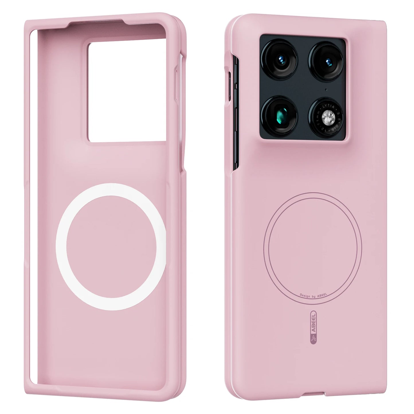 Silicone Phone Case for Motorola Razr Fold MOTO Razr Fold Magnetic Wireless Charging for MagSafe Built in Flocking Protect Cover