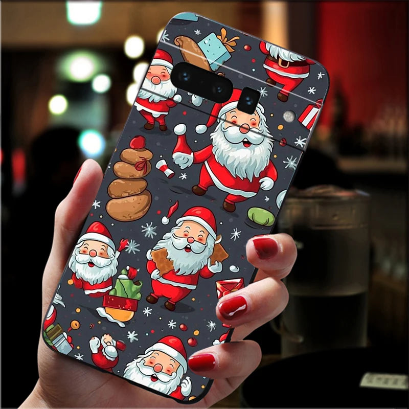 Christmas Phone Case For Google Pixel 10 9 Pro XL 9A 8 7 6 Pro Pixel 8A 7A 6A Pixel 8 7 6 5