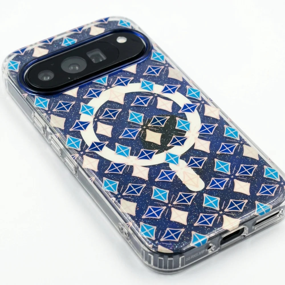 Pixel 10A For Magsafe Magnetic Check Pattern Butterfly Case for Google Pixel 10 9 Pro XL 9A 10A 10proXL Transparen Fashion Cover